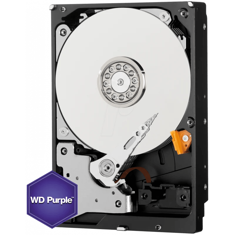 Disque Dur Interne 3.5 Pour Video Surveillance Western Digital Purple 1 To..