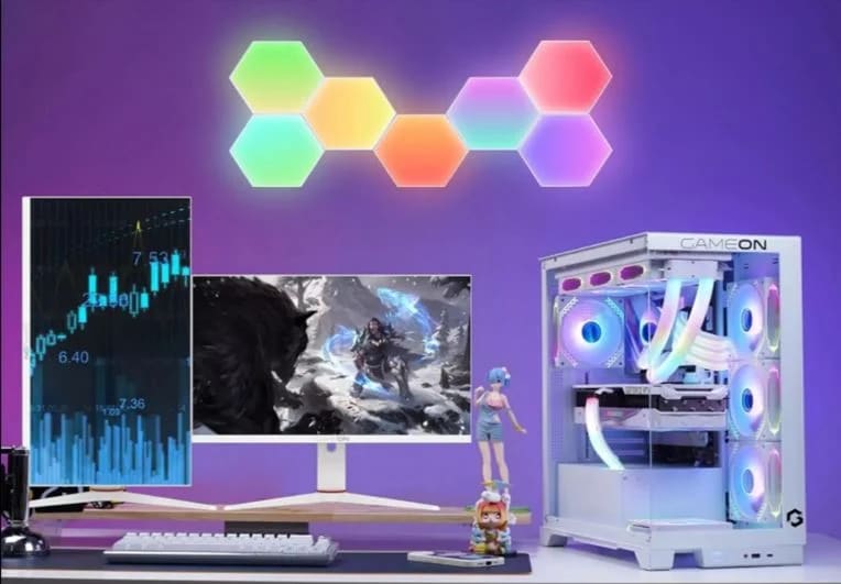 Gameon 27 Ips 180 Hz Artic Pro Series Goa27fhd180ips White...