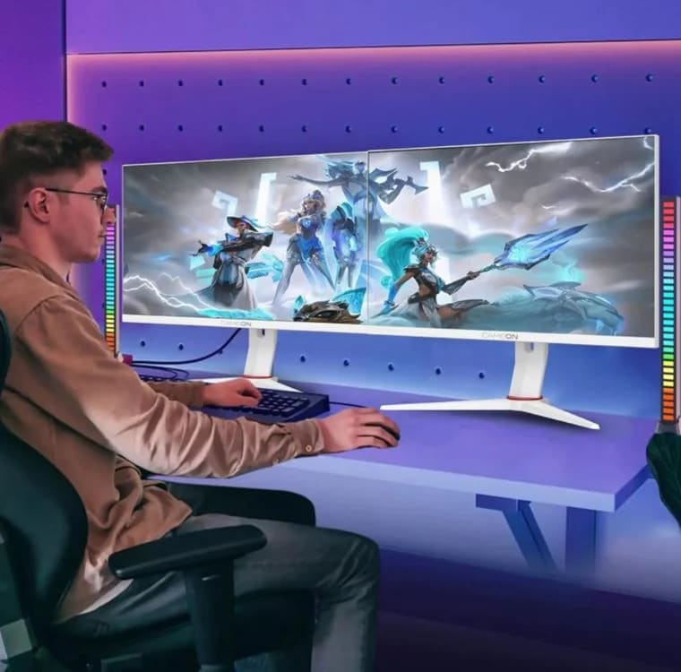 Gameon 27 Ips 180 Hz Artic Pro Series Goa27fhd180ips White..