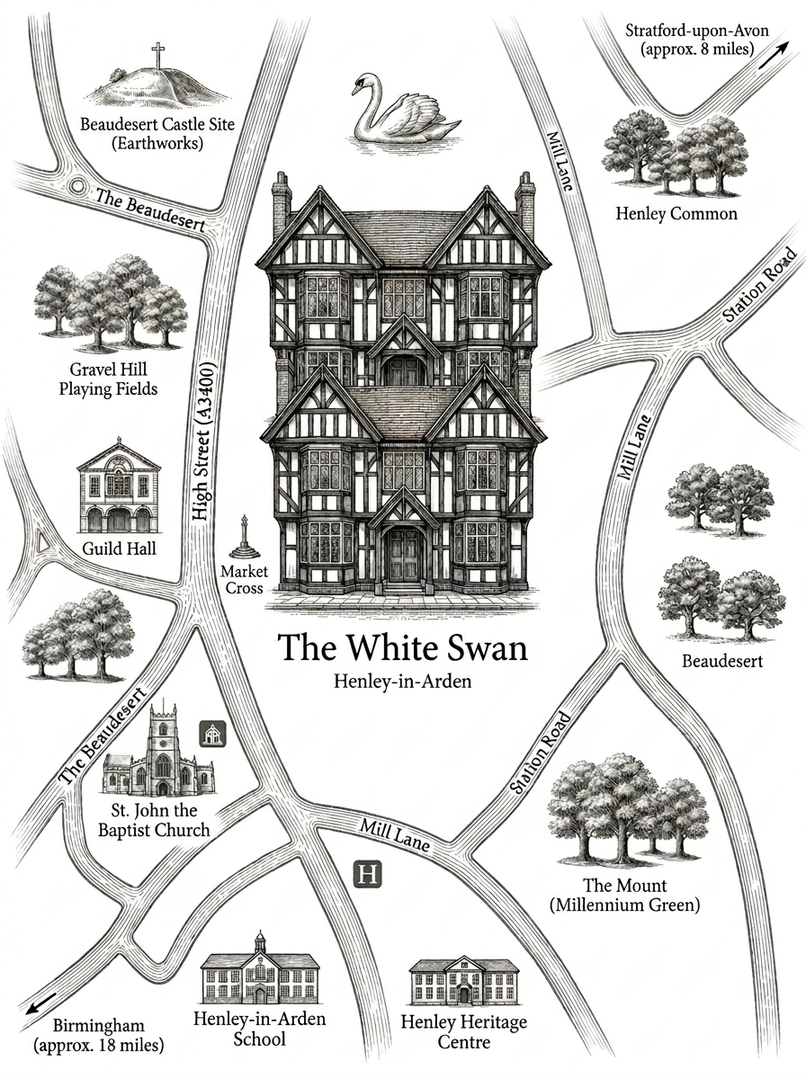 The White Swan, Henley-in-Arden