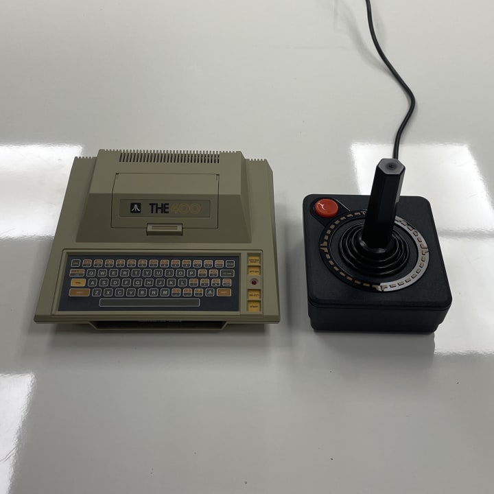 The Atari 400, launched in 1979, is an early home computer designed for gaming and educational use. It featured a membrane keyboard, cartridge-based games, and was known for its simplicity and affordability in bringing computing and gaming into households.