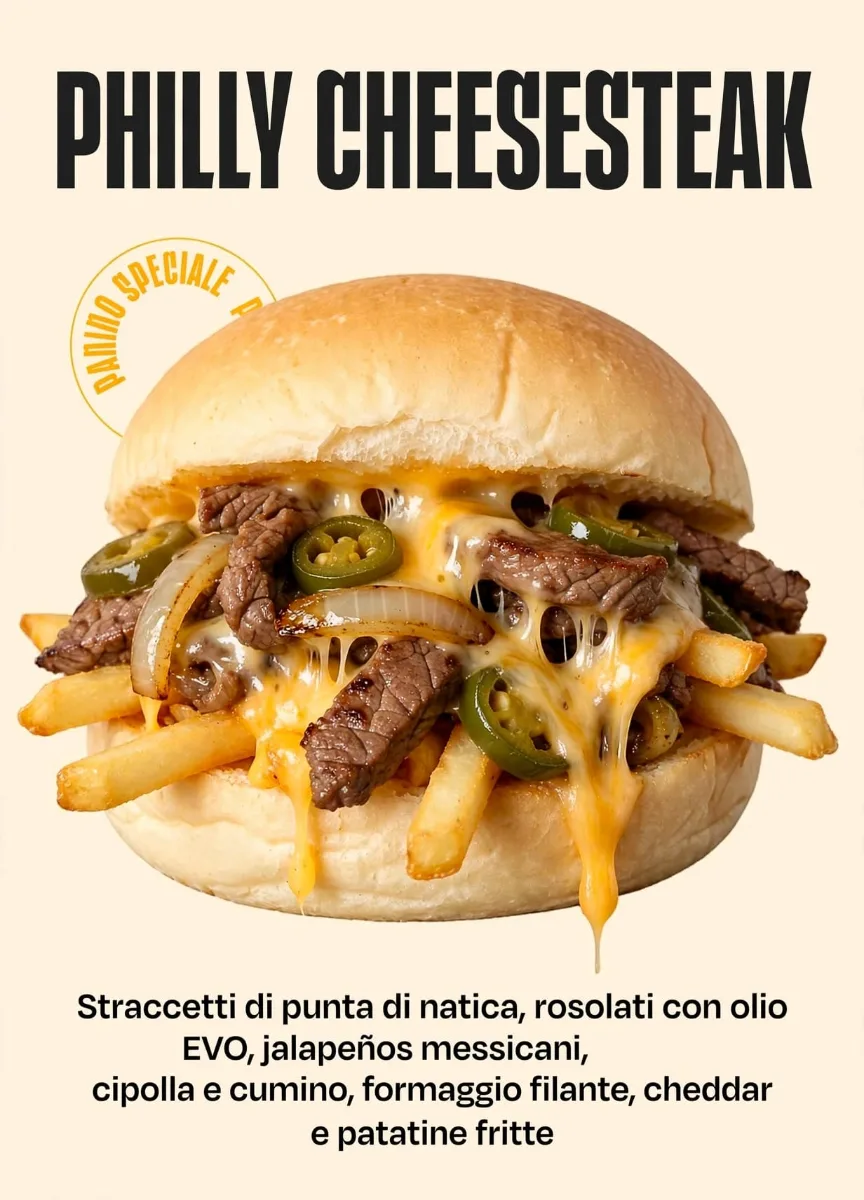 Philly Cheesesteak ORIGINALE
