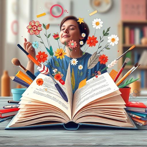 Творческое использование книг: идеи и вдохновение