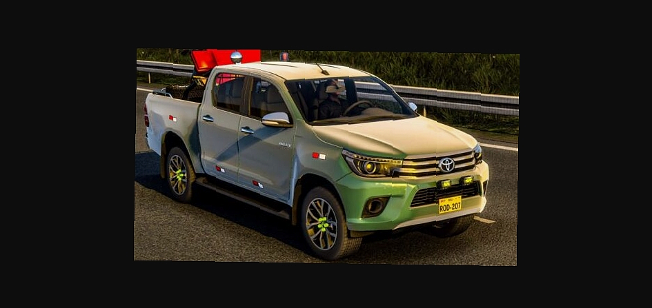 МОД Toyota Hilux SRX 2016 v1.1 ДЛЯ EURO TRUCK SIMULATOR 2