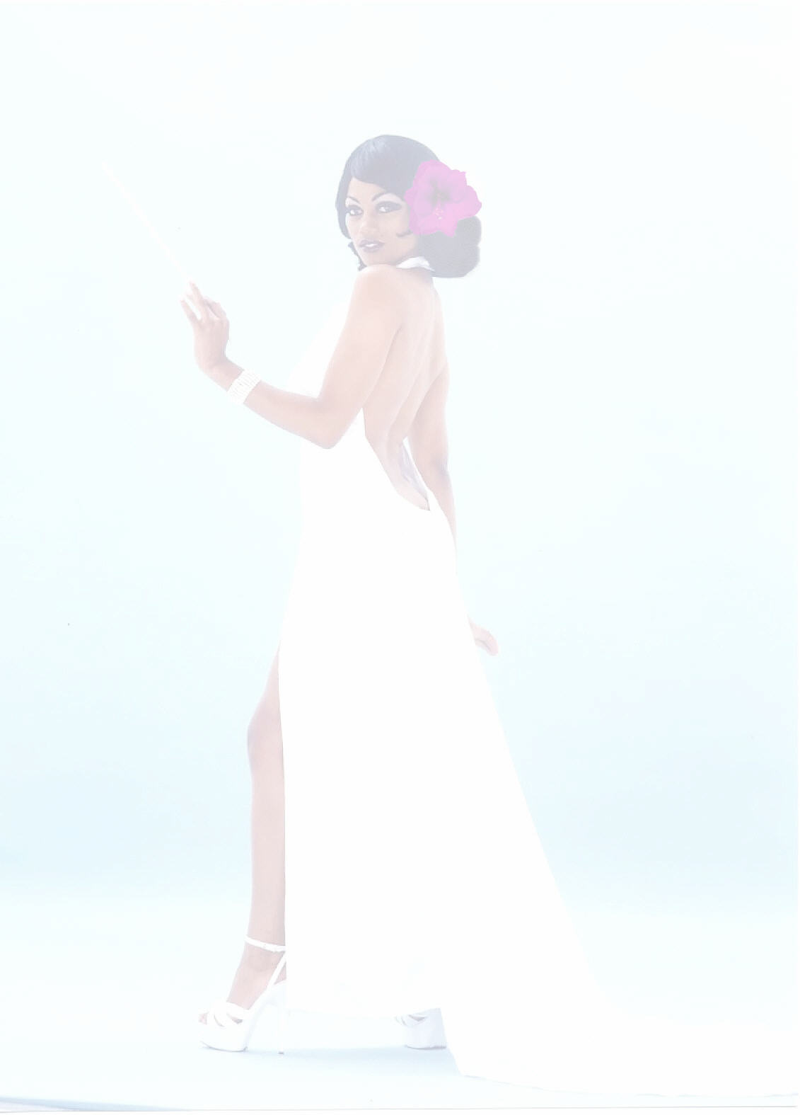 Zaina Juliette — White Dress Fade