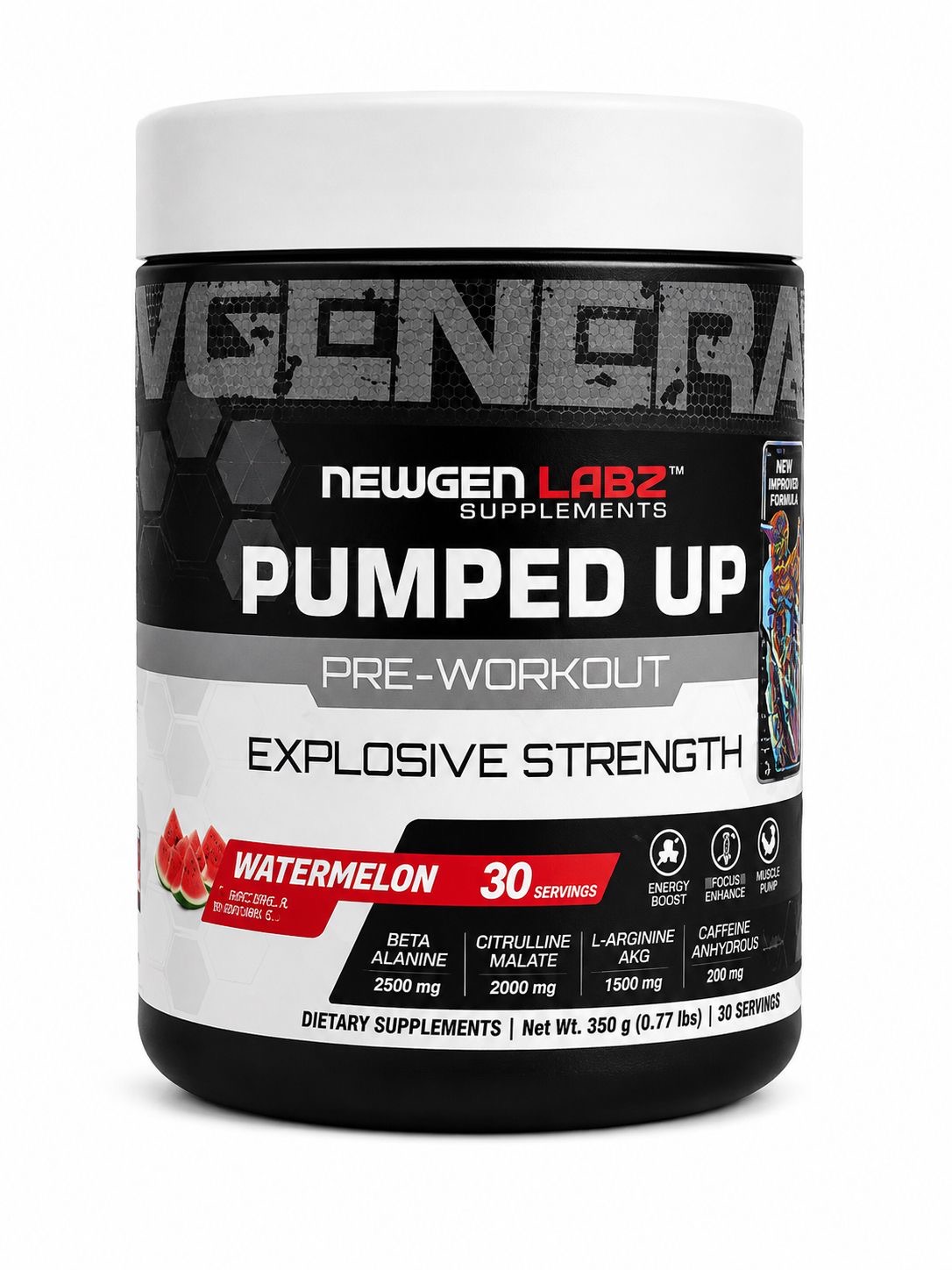 NEWGEN PUMPED UP PRE-WORKOUT