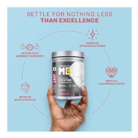 MuscleBlaze Micronised Creatine Monohydrate — alternate view
