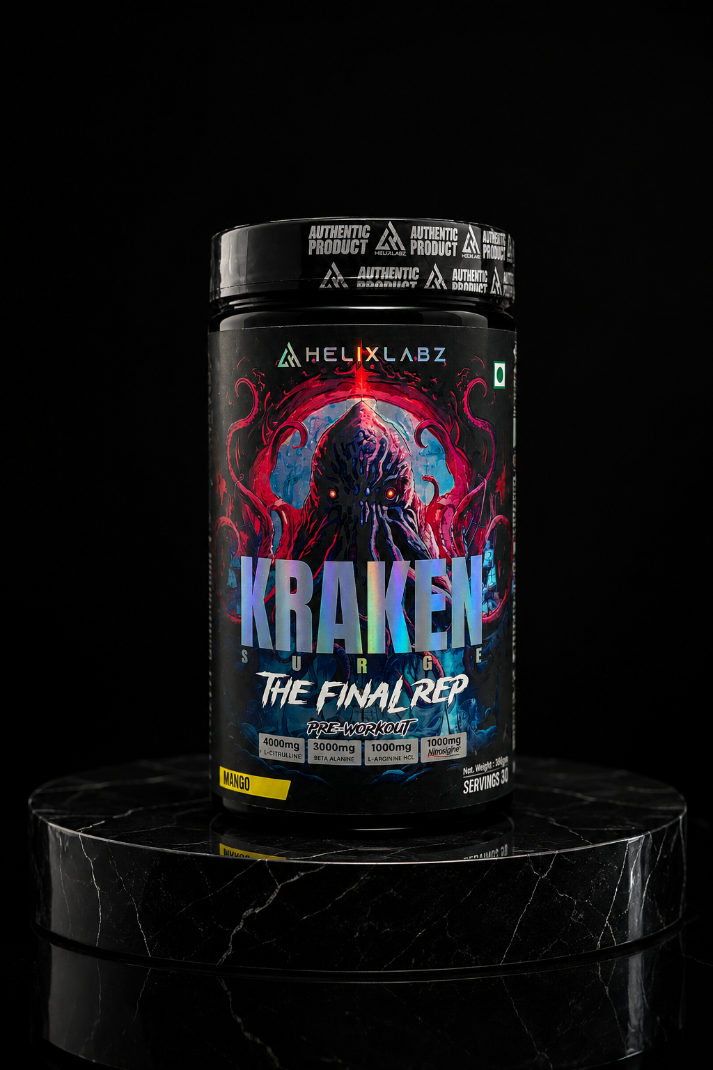 Kraken Surge: The Final Rep Pre-Workout — alternate view