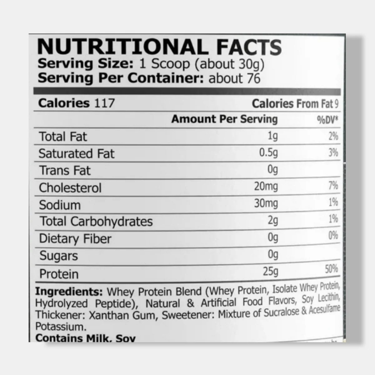 POLE Whey Protein — alternate view