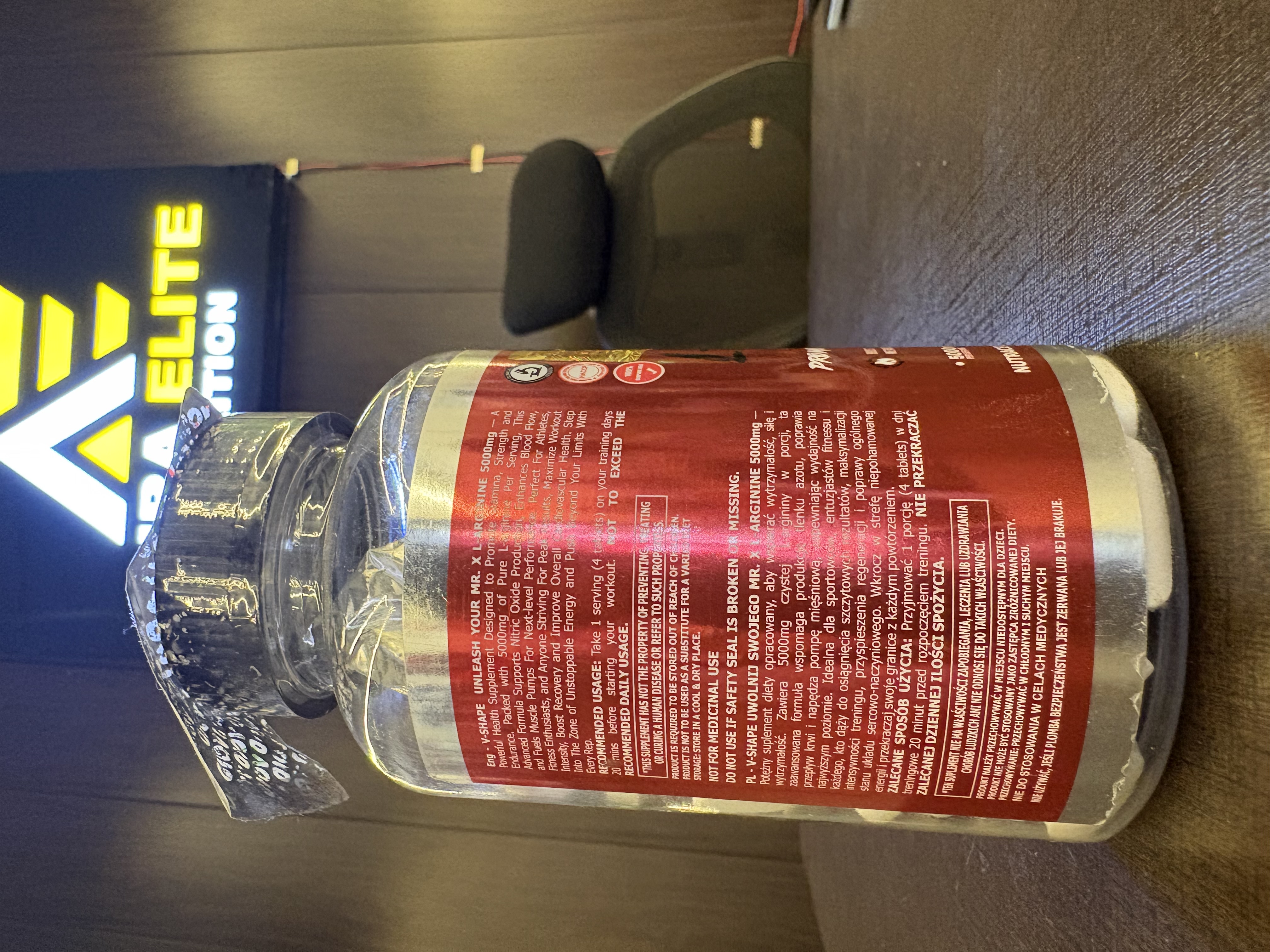 L-Arginine 5000mg — alternate view