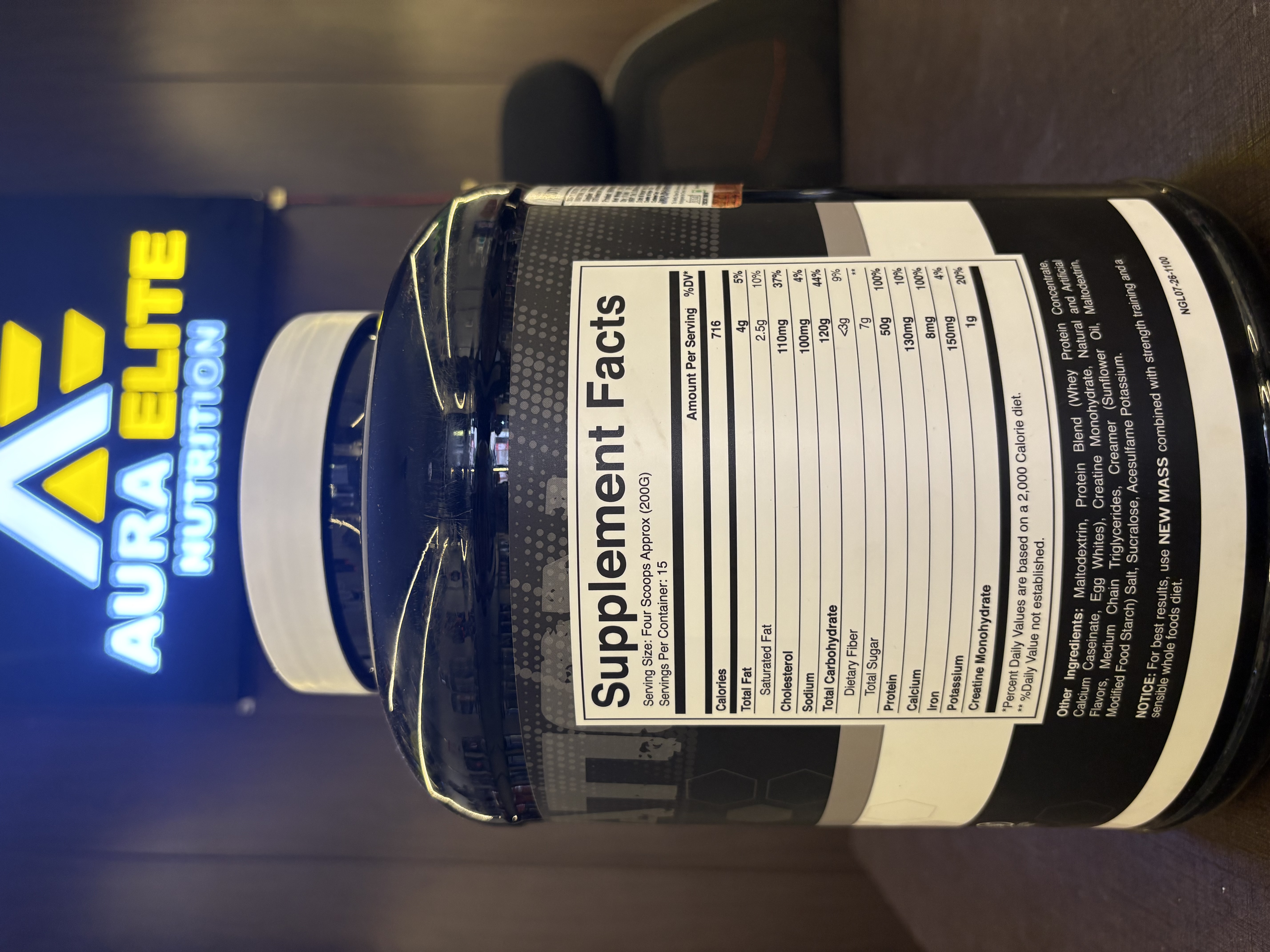 NEWGEN LABZ GAINER — alternate view
