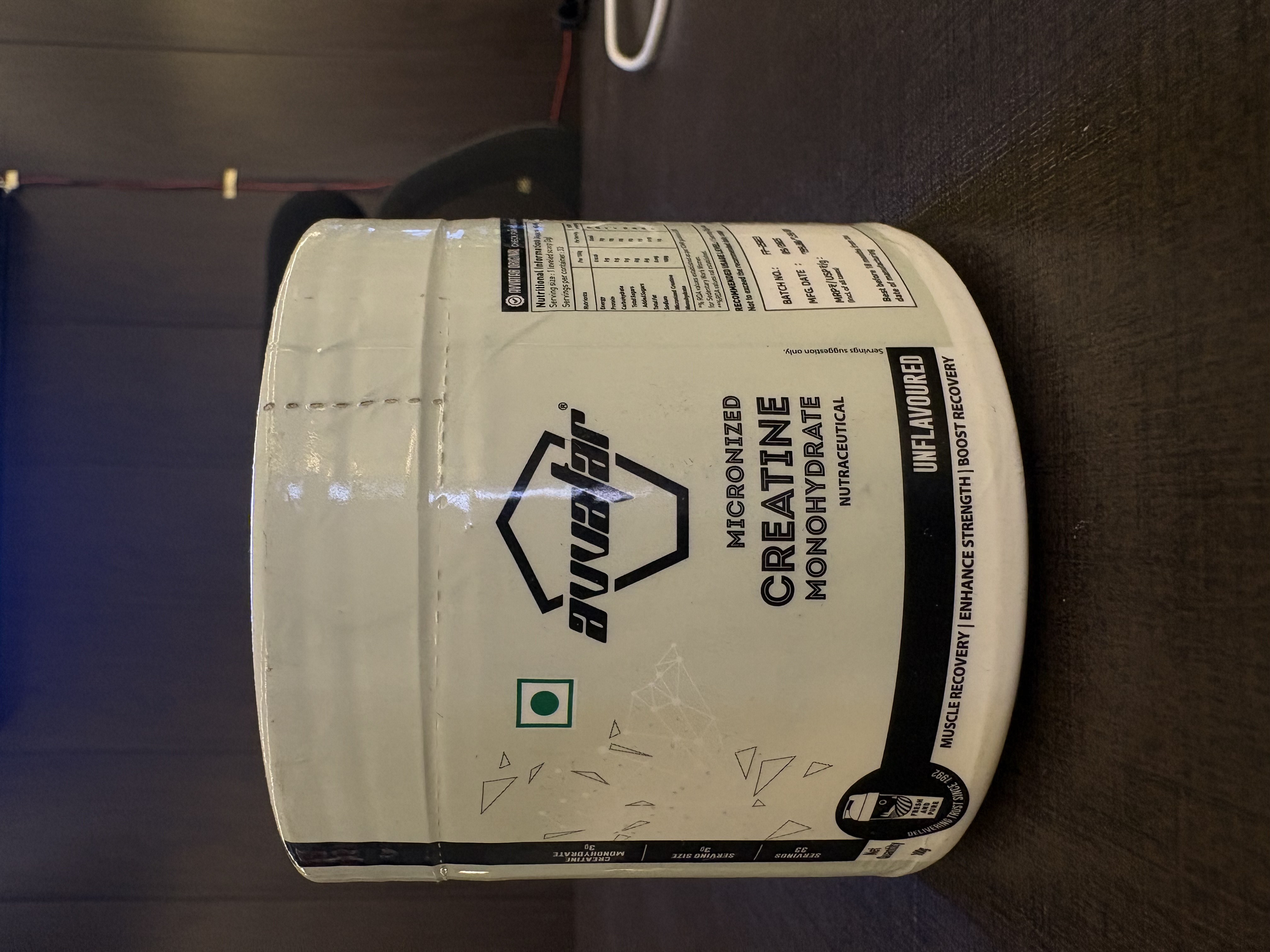 AVVATAR MICRONIZED CREATINE MONOHYDRATE