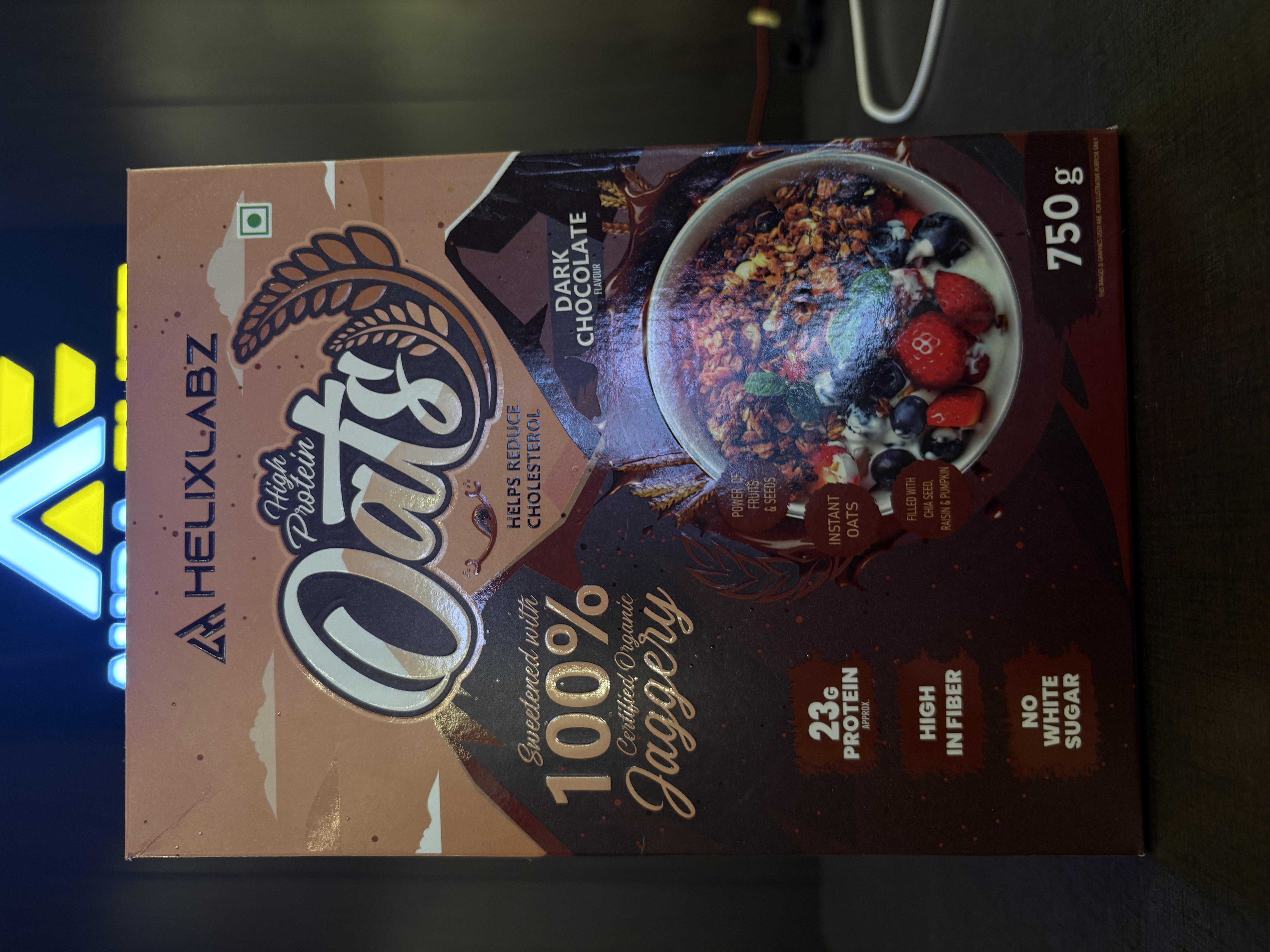 HELICLABZ High Protein Oats Dark Chocolate