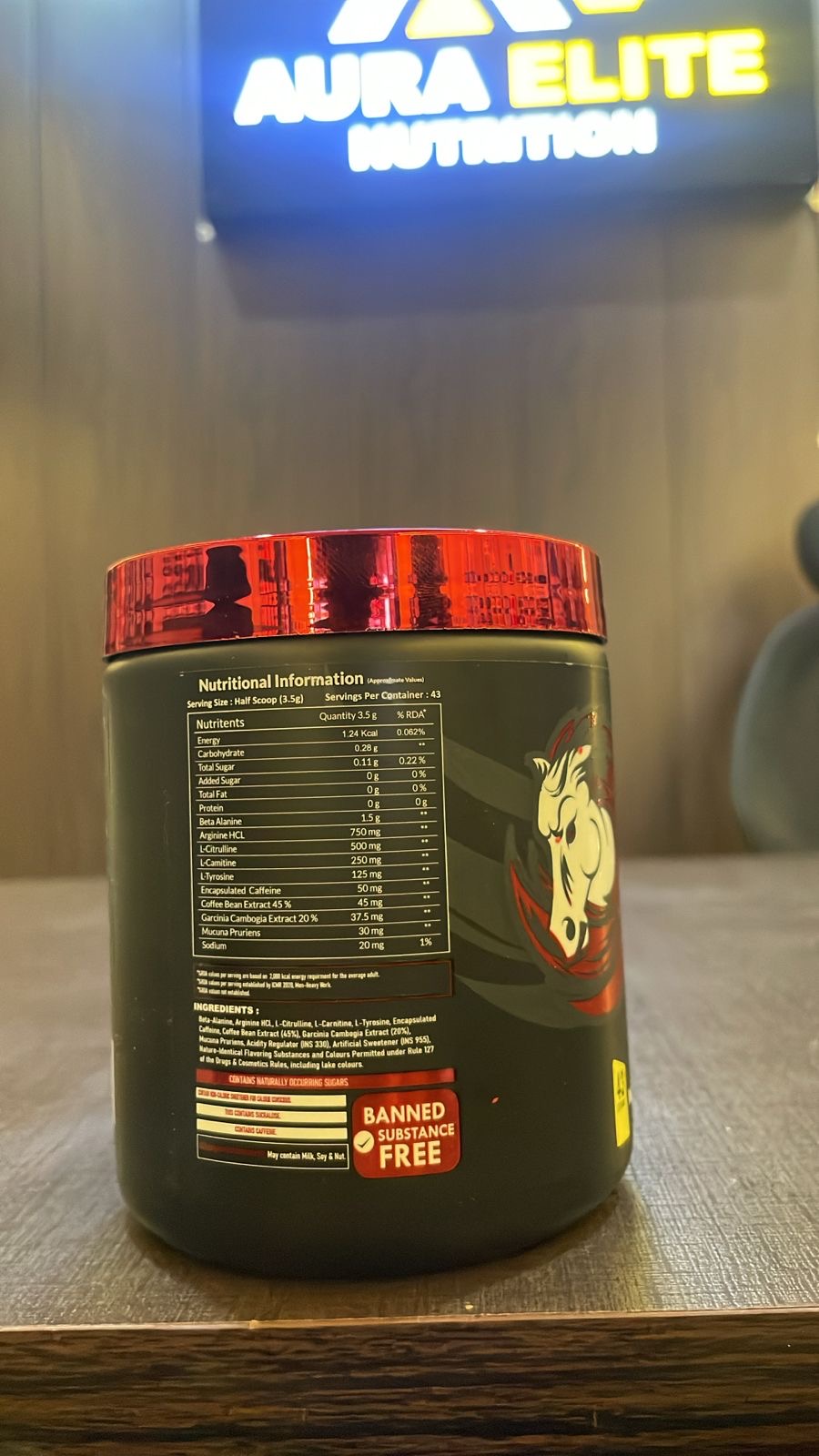 Race Horse Pre Workout — alternate view