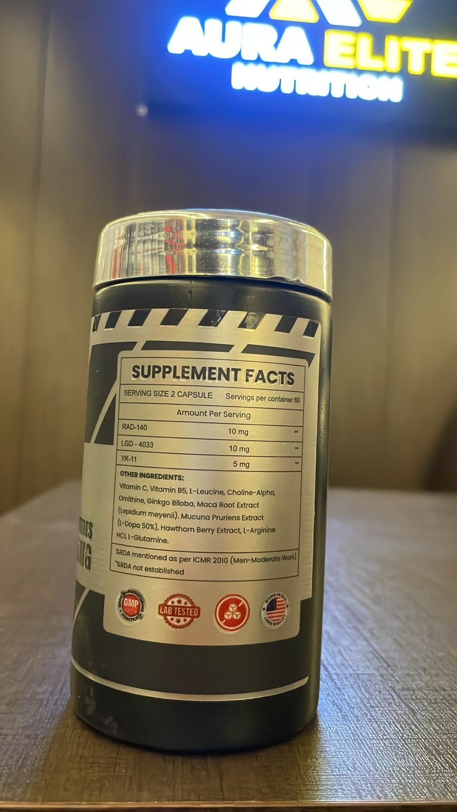 MASS UP ANABOLIC ACTIVATOR — alternate view