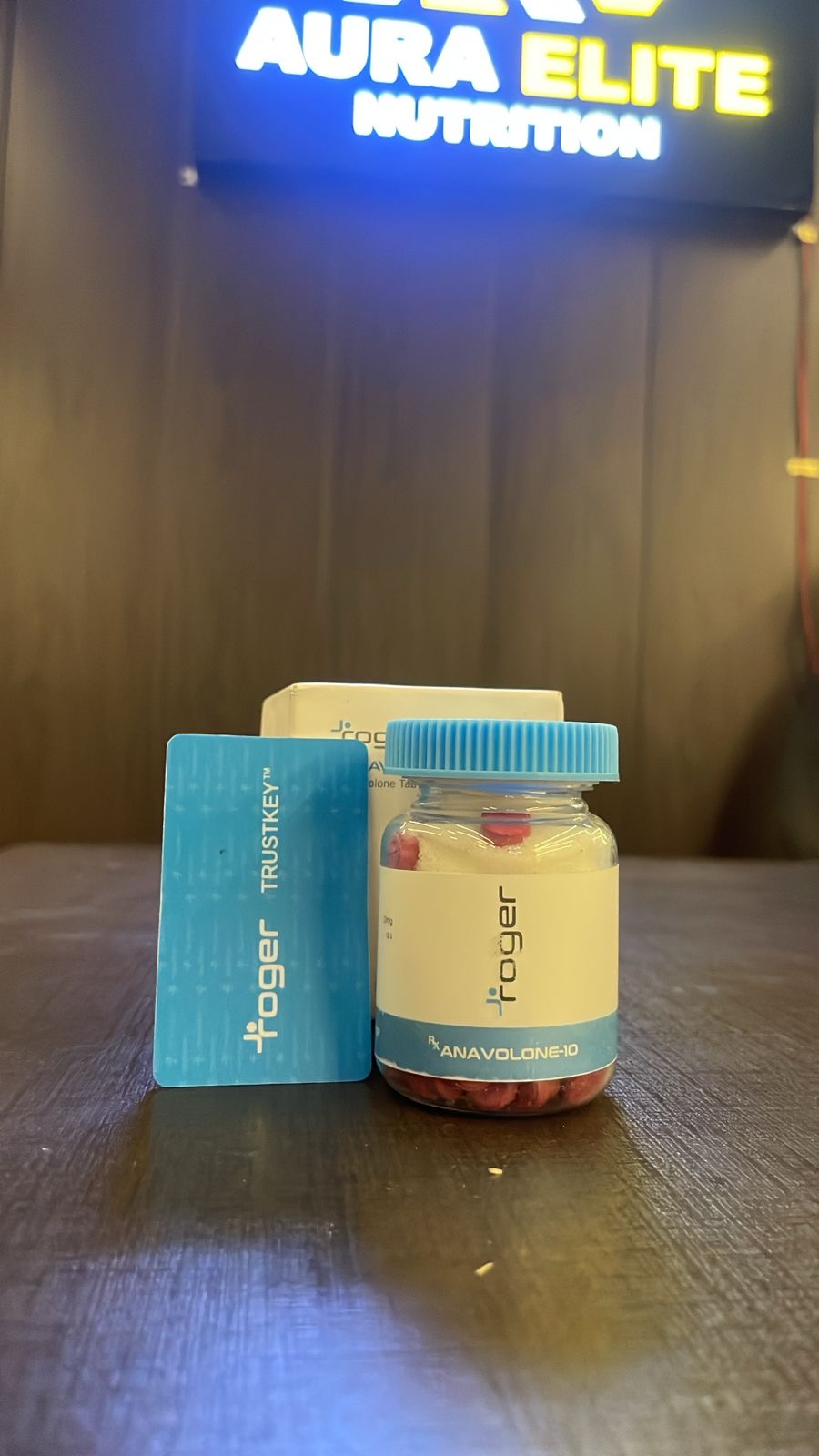 Roger pharma ANAVOLONE-10 Oxandrolone Tablets USP — alternate view