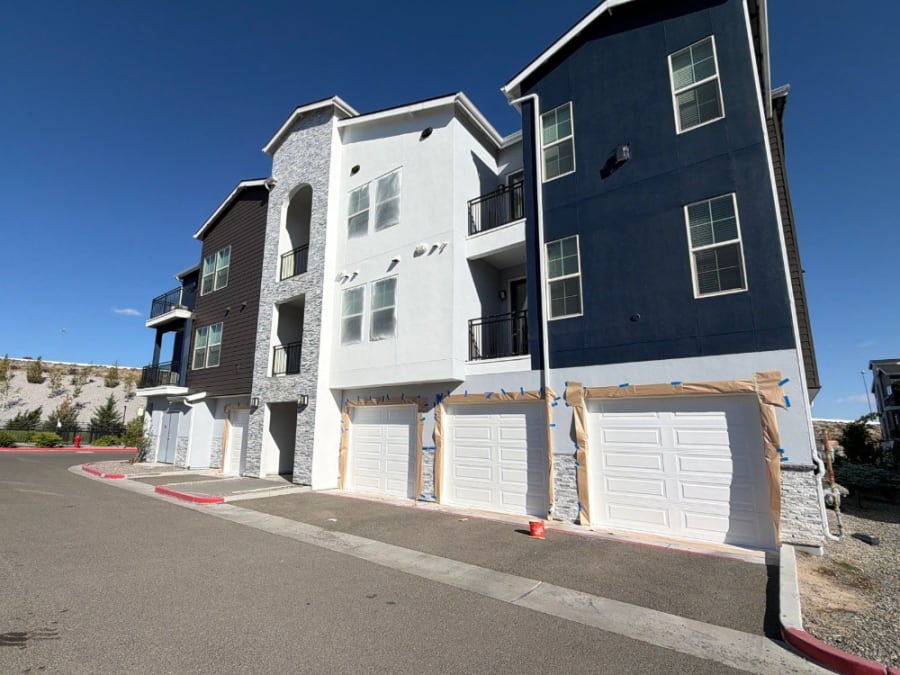 Buildings under construction at Inova Apartments, Reno, NV