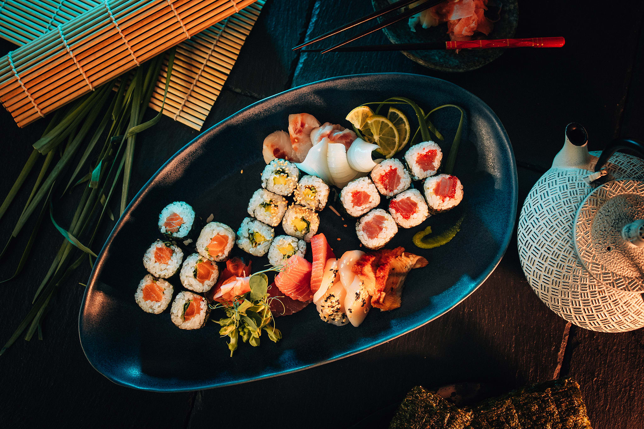 Kenjistudio - Fotografie jídla - sushi - asijské jídlo