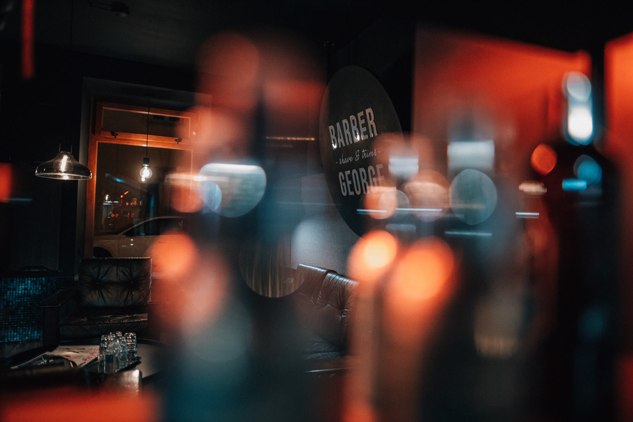 Kenjistudio - Lifestyle služby či místa - pánské kadeřnictví - barbershop - focení interiéru