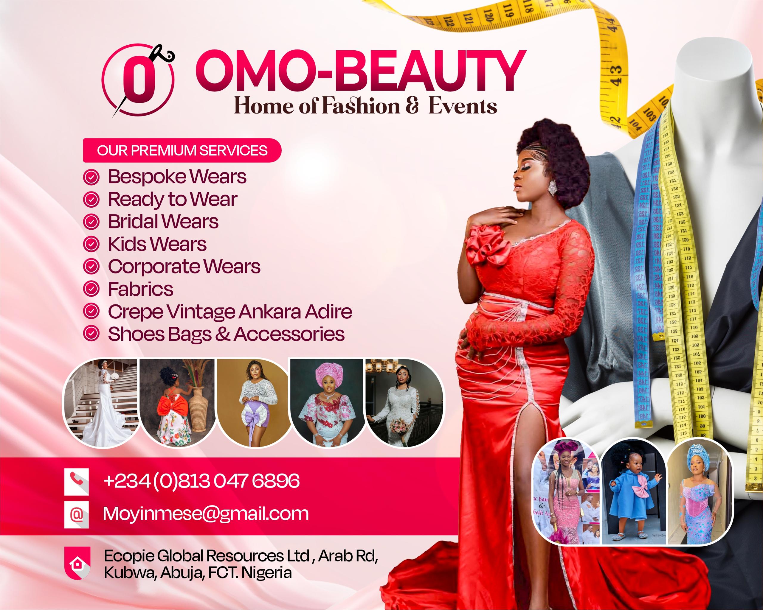 Omo Beauty Home Of Fashion And Event.
