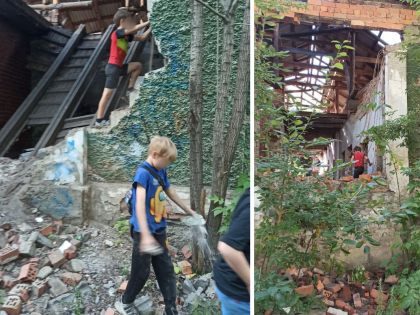 Когда снесут здание старой инфекционки в Ревде? Оно опасно для детей и взрослых!