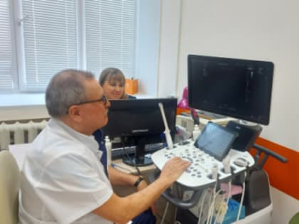 Два аппарата УЗИ поступили в ЦАОП Красноуфимска для ранней диагностики опухолевых заболеваний у пациентов