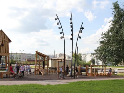 Готовность новой общественной территории в Каменск-Уральском