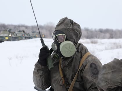 На Урале военные ЦВО ликвидировали  «очаг заражения» с применением машин химразведки