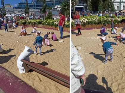 Десятки тысяч человек посетили ландшафтный фестиваль «Екатеринбург-300» на Площади 1905 года