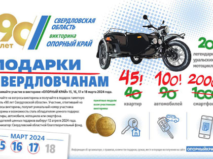 Когда будет проводиться викторина «ОПОРНЫЙ КРАЙ»?