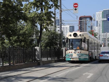 Ретротрамвай «Достоевский» будет курсировать по Екатеринбургу в дни ИННОПРОМ