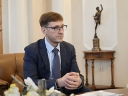 Глава Свердловской области Евгений Куйвашев встретился с новым директором института охраны материнства и младенчества Юрием Семеновым