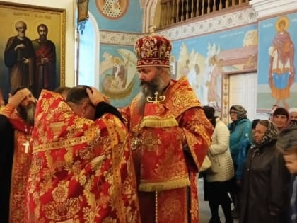 Всенощное бдение в канун дня памяти Усекновения главы Пророка, Предтечи и Крестителя Господня Иоанна