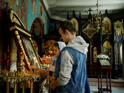 Митрополит Евгений совершил всенощное бдение в Иоанно-Предтеченском кафедральном соборе