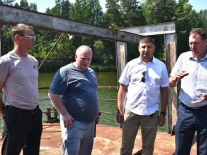 Руководство округа держит под контролем уровень воды в водоемах