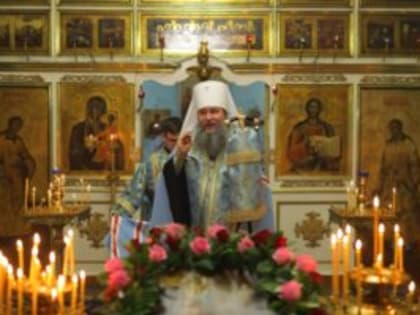 Митрополит Евгений совершит праздничные богослужения в честь Введения во храм Пресвятой Богородицы