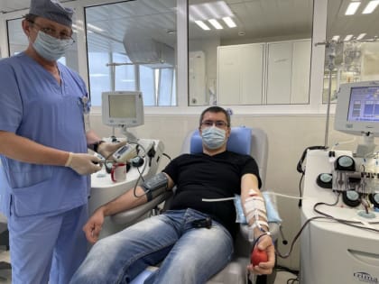 В Свердловской области успешно внедрено мультикомпонентное донорство крови