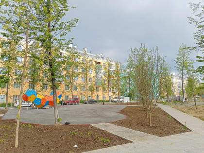 В Тихомировском парке продолжается реконструкция