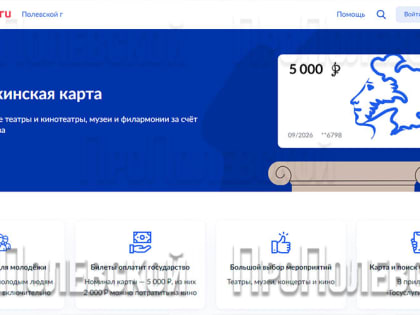 Список учреждений Полевского, принимающих Пушкинскую карту, расширился