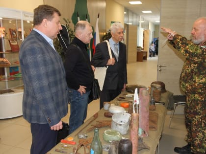 Сергей Мелехин посетил мероприятие, посвященное 10-летию создания Регионального центра патриотического воспитания