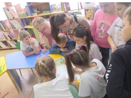 В Центральной детской библиотеке Верхней Пышмы прошла экологическая тропинка «В лес по загадки»