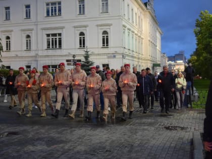 В Екатеринбурге прошла акция «Свеча памяти»