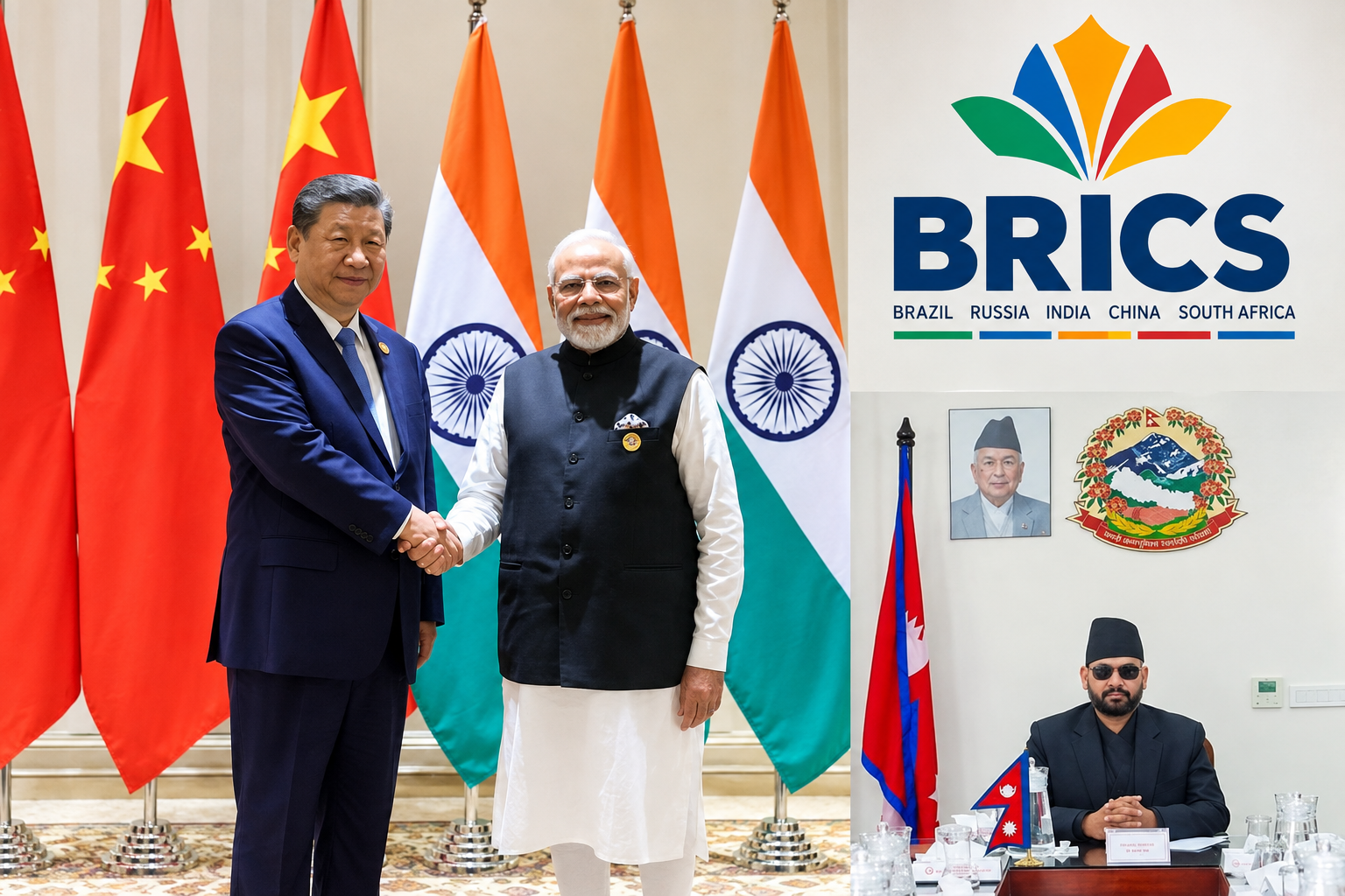 ब्रिक्सपछि बदलिँदो शक्ति सन्तुलन : भारत–चीन नजिकिँदा नेपाललाई के प्रभाव ? 1