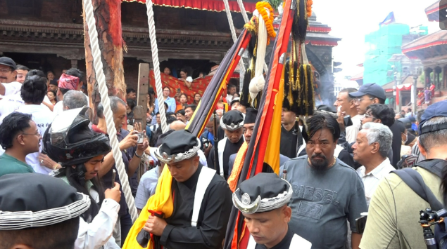 काठमाडौं उपत्यकासहित देशका विभिन्न स्थानमा हर्षोल्लासका साथ इन्द्रजात्रा मनाइँदै 1