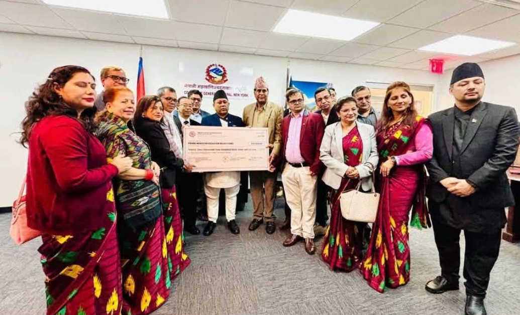 भोटेकोशी बाढीपहिरो पीडितका लागि १ करोड ४२ लाख राहत हस्तान्तरण 1