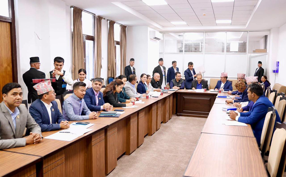भोटेकोशी विपद् सम्बन्धी संसदीय विशेष समितिको कार्यविधि पारित 1