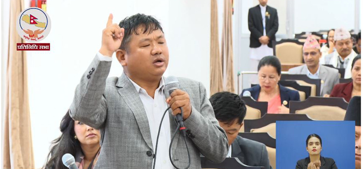 सरकार आफैँ नढाल्नुस्, पाँच वर्ष टिकाएर काम गर्नुस् : सांसद ध्रुव राई 1