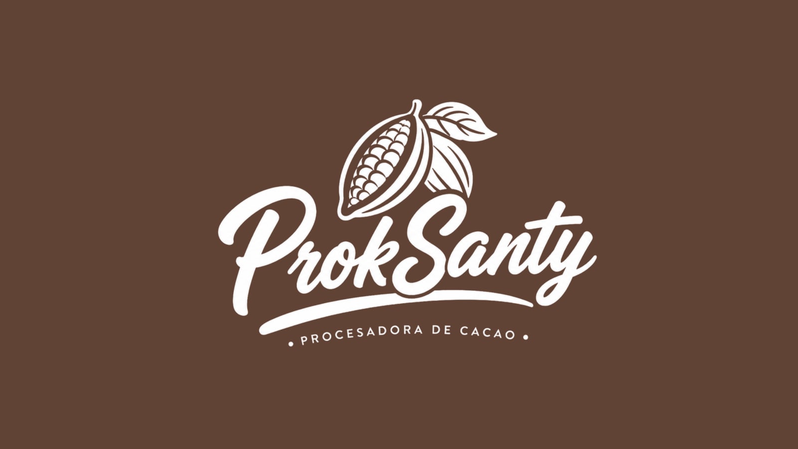 Logo de Proksanty sobre fondo café.