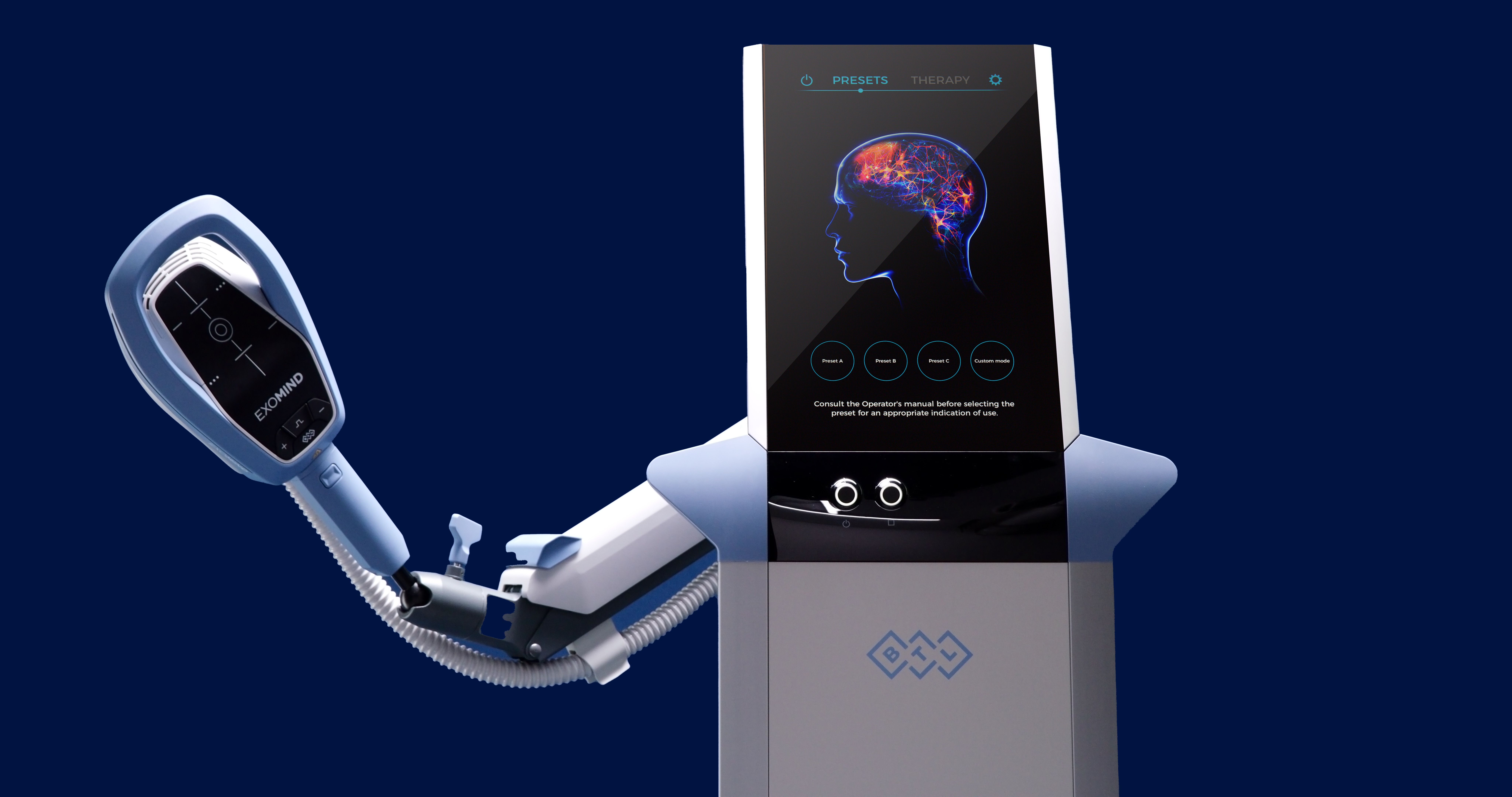 Exomind TMS technology in action