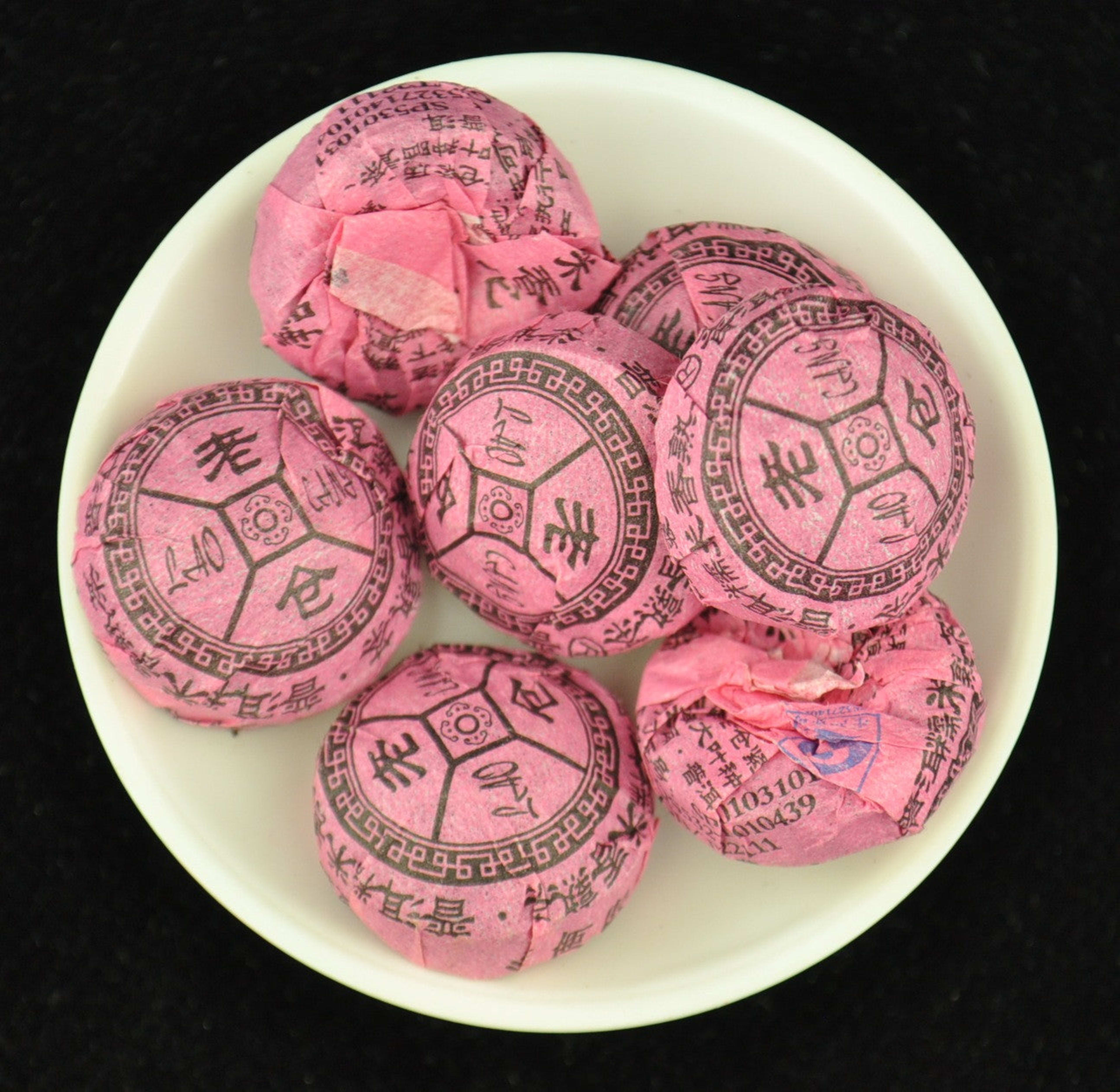 Sticky Rice Scent Ripe Pu-erh Mini Tuo Cha * Nuo Mi Xiang